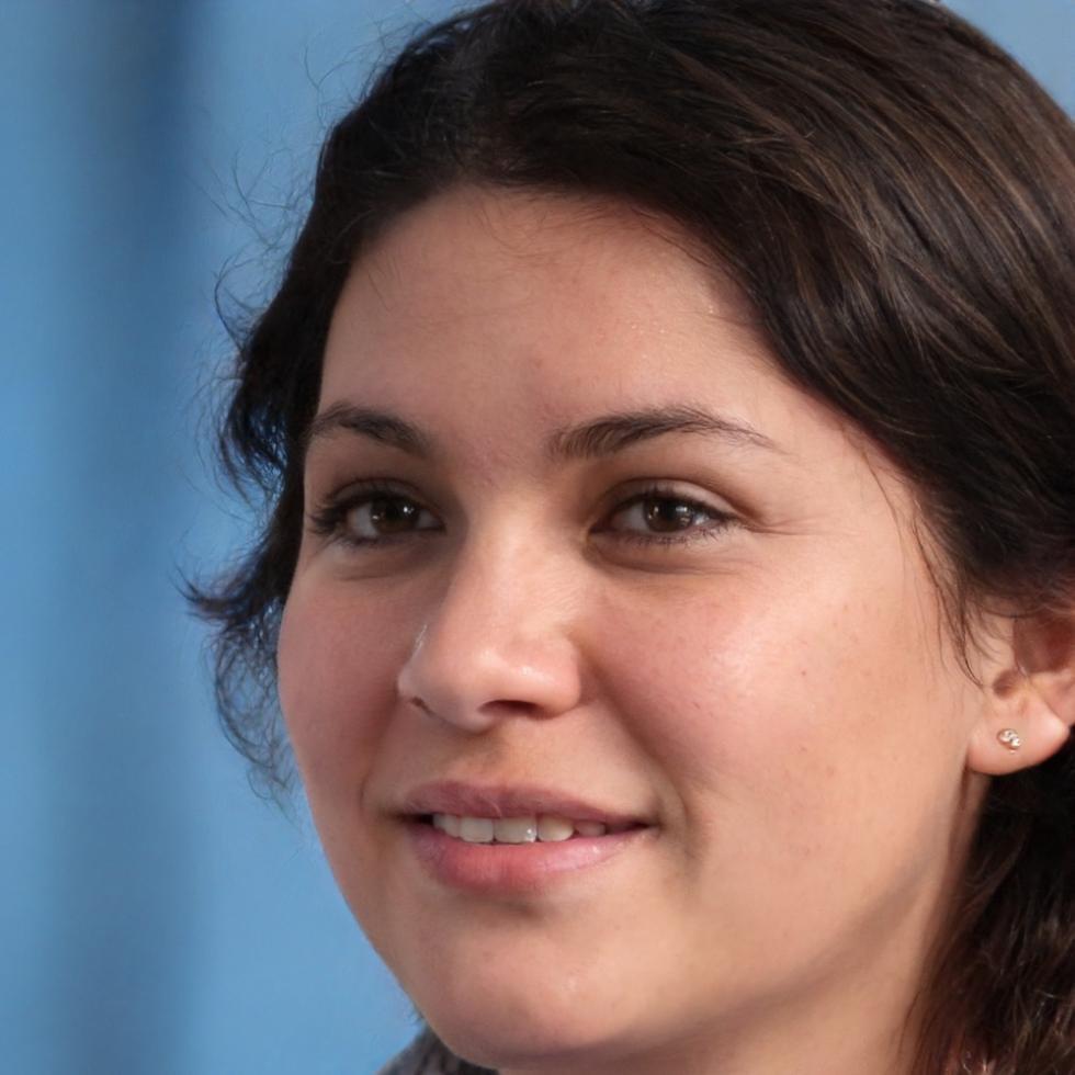 Zufriedene Kundin